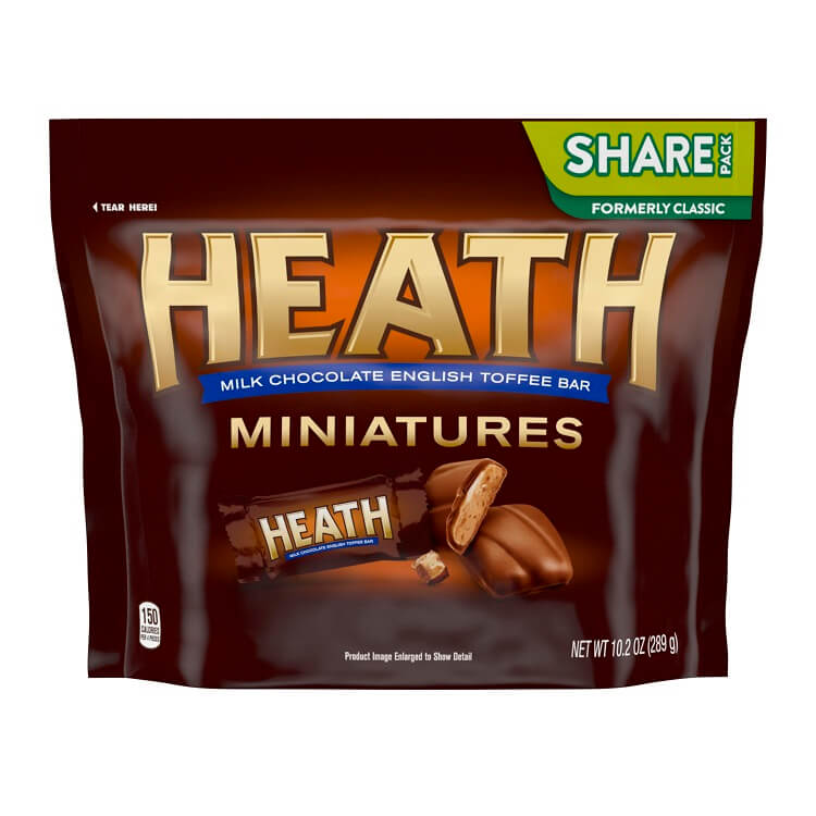 Heath Miniature Bars Chocolate Candy
